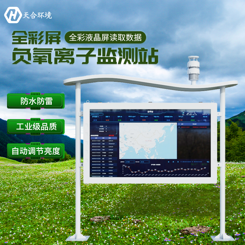 負(fù)氧離子監(jiān)測站新品介紹，重磅推出